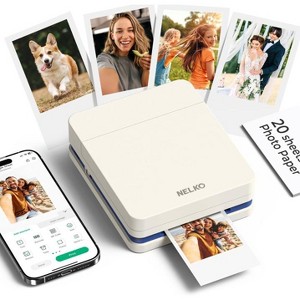 SWIFINT PP01 mini photo printer: Print sticky-back photos instantly from your phone with Bluetooth and the editing app - 1 of 3