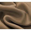 RT Designer Collection Anchorage 2 Pack Blackout Grommet Luxurious Modern Design Curtain Panel Pair 36" x 84" Sesame - 3 of 4