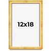 PosterPalooza | Minimalist Shadow Box Gold Picture Frame - UV Acrylic, Backing, Hanging Hardware - 2 of 4