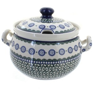 Blue Rose Polish Pottery 190 Ceramika Artystyczna Soup Tureen - 1 of 1