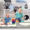 Sorbus Gray and White Butterfly, Star, Heart, and Flower shapes Interlocking Puzzle Foam Mat (4 Tile Pieces) for playroom, nursery and more - 4 of 4
