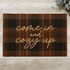 Personalization Mall Come in and Cozy Up 18x27 Synthetic Coir Doormat - 2 of 2