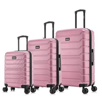 InUSA Trend Lightweight Hardside Spinner 3pc Luggage Set 