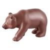 HABA Little Friends Brown Bear - Chunky Plastic Forest Animal Toy Figure - 2 of 2