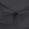 Chair Cushions 4 pcs Black 15.7x15.7"x2.8" Fabric - 4 of 4