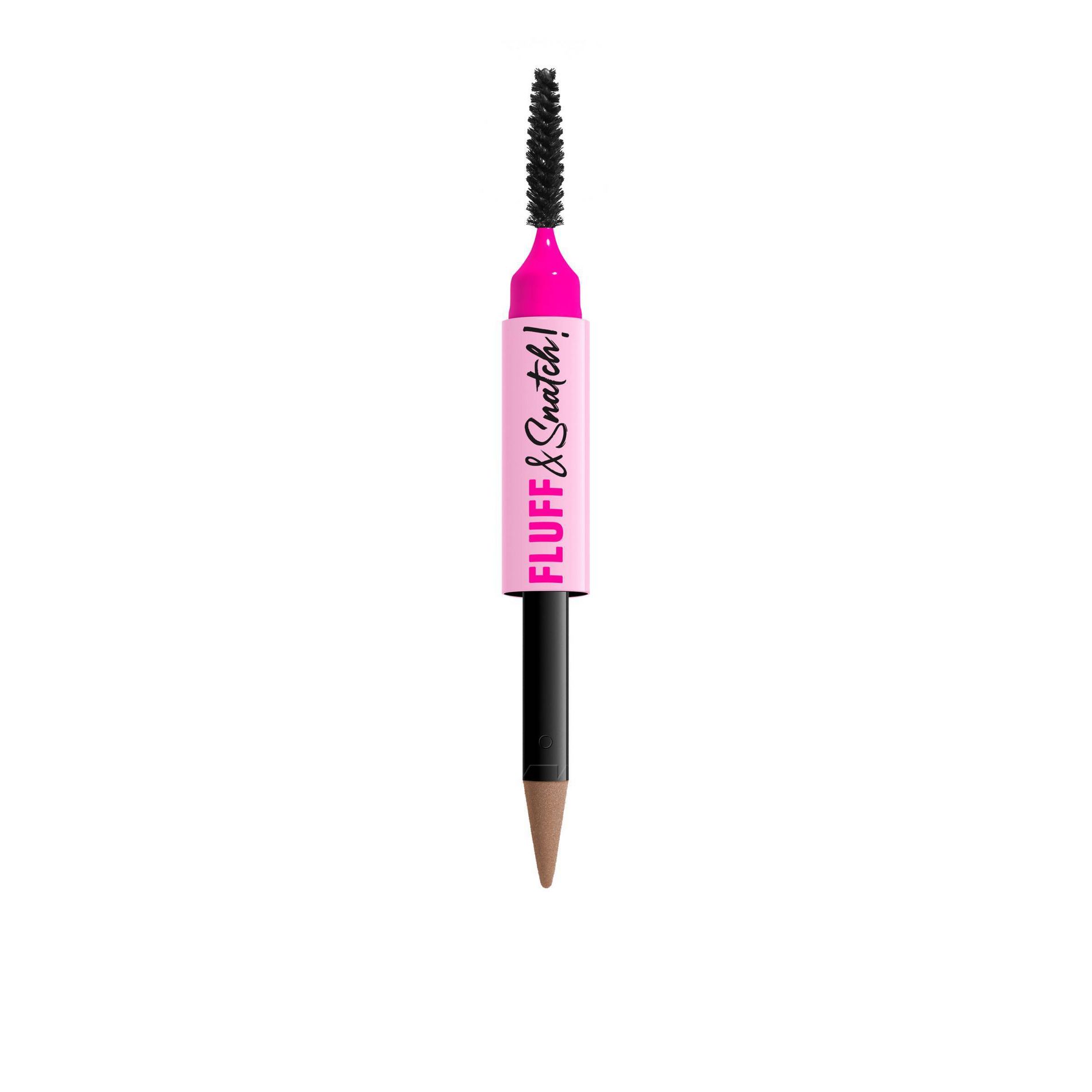 NYX Professional Makeup Fluff & Snatch Brow Powder Pen, Cream To Powder Eyebrow Pen - 0.03oz