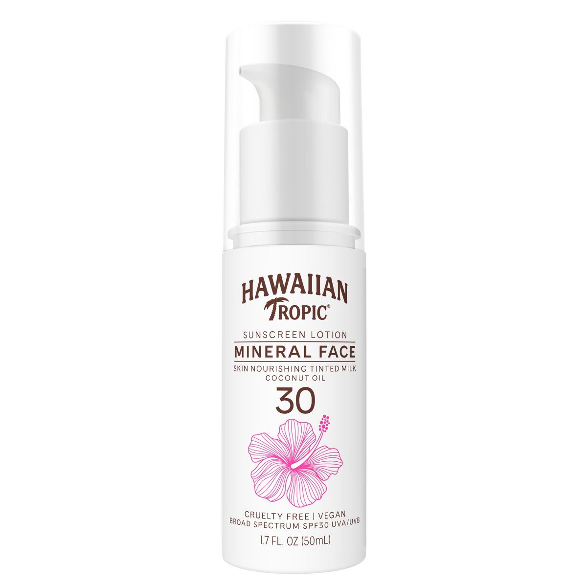 Hawaiian Tropic Mineral Sun Milk Tint Face - SPF 30 - 1.7 fl oz - thumbnail 2