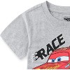 Disney Cars Lightning McQueen Birthday Boys Short Sleeve T-Shirt for Toddler and Big Kids - 2 of 3