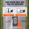 VEVOR Towing Mirrors, Left & Right Pair Set for Chevrolet Silverado (1999-2007)/GMC/Cadillac, Tow Mirror with Plane & Convex Glass, Black - 4 of 4