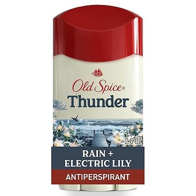 Old Spice Antiperspirant Deodorant for Men in Thunder, 24/7 Lasting Freshness and Sweat Protection, 2.6oz