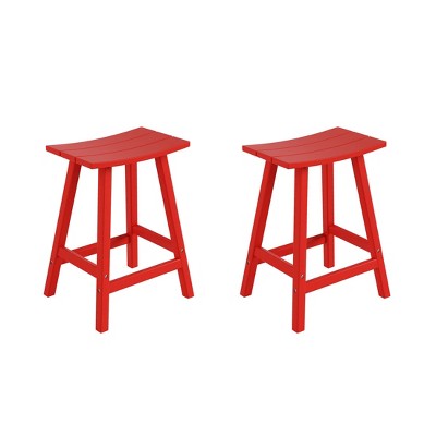 WestinTrends Outdoor Patio Adirondack Counter Height Stool Chair