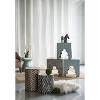 Kumasinova 14x14x20" On-Trend Cylindrical Capiz Accent End Table,2-In-1 Garden Stools for Living Room & Garden,Premium MDF Sofa Side Table,Art Deco - 2 of 4