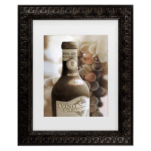 Trademark Fine Art - Alan Blaustein Montepulciano Vineyard #1 Matted Framed Art - 1 of 4