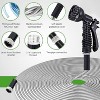 Garden Hose 50 FT,304 Stainless Steel Heavy Duty Water Hose with 7 Function Nozzles No-Kink Rust Proof for Yard Outdoor - 3 of 4