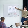 VEVOR Magnetic Glass Whiteboard, Dry Erase Board 36"x24", Wall-Mounted Large White Glassboard Frameless, with Marker Tray, an Eraser and 2 Markers - 2 of 4