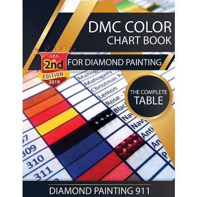 DMC Color Chart — A Diamond Painting Reference Guide: Color Reference Charts  for Diamond Art Enthusiasts