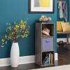 ClosetMaid Cubicals Fabric Drawer, Open Storage Bin for Home Organization, 11" H X 10.5" W X 10.5" D, Light Purple (2 Pack) - 4 of 4
