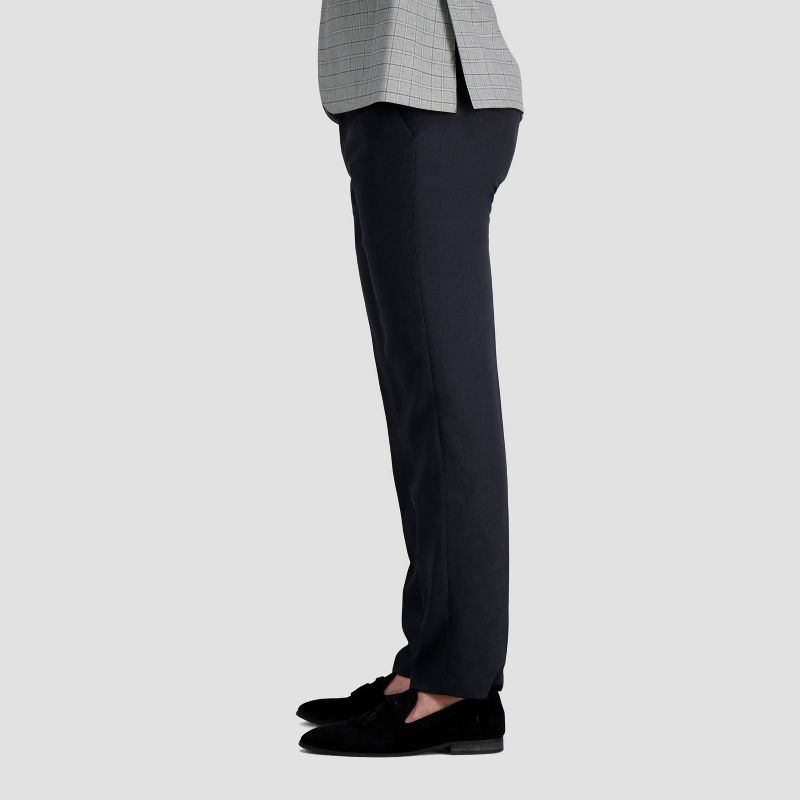 Haggar H26 Men's Premium Stretch Signature Straight Suit Pants - Black, 3 of 5
