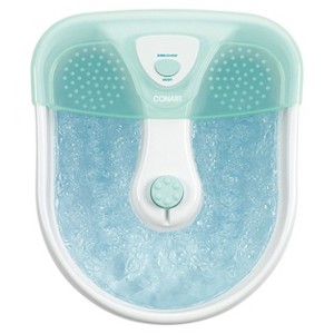 Conair Body Benefits Heated Bubbling Foot Spa Massager in Mint - 1 of 4