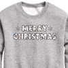Boys' - Winnie the Pooh - Merry Christmas Graphic Long Sleeve Fleece Sweatshirt - 2 of 4