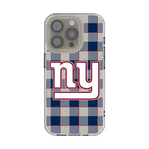 NFL NFC Teams Plaid Clear Cell Phone Case for Apple iPhone - 1 of 4
