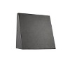 Chloe Lighting Bronx Contemporary Led Light Textured Black Outdoor Wall Sconce 6" Tall - 2 of 3