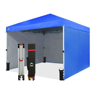 10x10 Commercial Centerlok Canopy & 4 Sidewalls - Accessory Hub, 150D - C100W