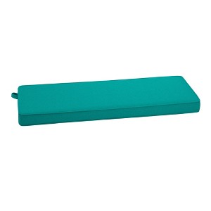 ARDEN Foam Outdoor Double Welted Bench Cushion, 48 x 18, made with ProFoam, Rain-proof, Fade Resistant - 1 of 4