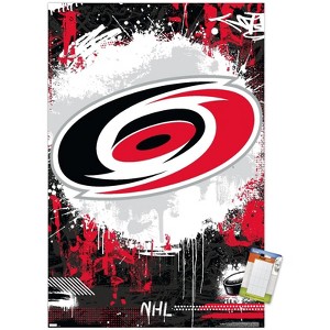 Trends International NHL Carolina Hurricanes - Maximalist Logo 23 Unframed Wall Poster Prints - 1 of 4