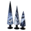 Craftoutlet.Com 18.0 Inch Black & White Swirl Glass Trees Halloween  Spooky Tree Sculptures - 2 of 3