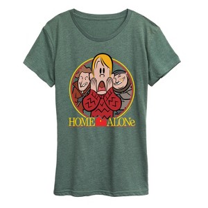 Women's - Home Alone - Movie Poster Short Sleeve Graphic T-Shirt - 1 of 4