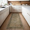 Abynow Diamond Distressed Persian Style Washable Indoor Rug - 4 of 4