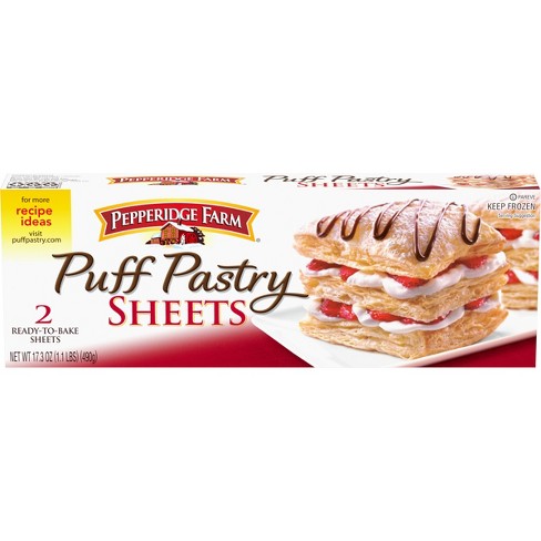 Pepperidge Farm Puff Pastry Frozen Pastry Dough Sheets - 17.3oz/2ct Box :  Target