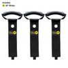 Wrap-It 3pk 22''x2.5'' Easy-Carry with Grommet Black - 3 of 4
