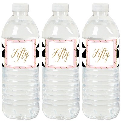 Big Dot Of Happiness It's A Girl - Pink Baby Shower Water Bottle Sticker  Labels - Set Of 20 : Target