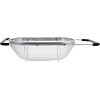 Colander with Expandable Rubber Handles - Rectangular Sieve, Fine Mesh Stainless Steel Strainers and Colanders for Kitchen - 4 of 4