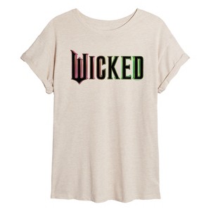 Women's - Wicked -  Oversized Graphic T-Shirt - 1 of 4