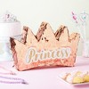 Blue Panda Small Rose Gold Princess Crown Pinata for Girls Birthday Party Decorations, 14.8 x 3.0 x 10.3 In - image 2 of 4