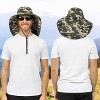 SUN CUBE Wide Brim Sun Hat with Neck Flap, UPF50+ Hiking Safari Fishing Hat for Womens, Sun Protection Beach Hat - 2 of 4