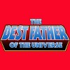 Women's Design By Humans The Best Father of the Universe By Melonseta Racerback Tank Top - 2 of 2