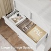 Drawer Dresser for Bedroom, Natural 5 Chest of Drawers Tall with Large Drawers Storage, Modern Dresser Organizer for Living Room, , Entryway - 4 of 4