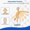 FDW Male/Female Mannequin Height Adjustable Mannequin Torso Dress Form Sewing Manikin with Stable Metal Base Mannequin Clothing Form - 4 of 4
