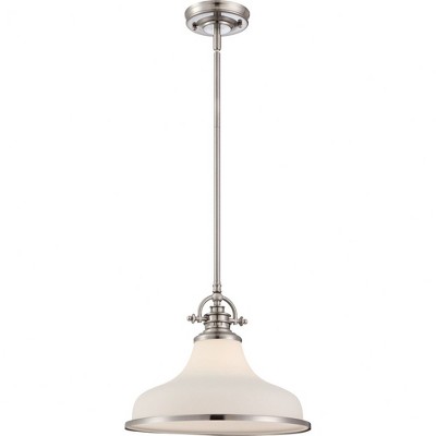 Quoizel Lighting Grant 1 - Light Pendant in  Brushed Nickel