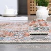 Living Room Rug Vintage  Washable Rug Non Slip Distressed Floor Cover Low Pile Ultra-Soft Carpet for Bedroom Office - 3 of 4