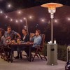 Costway 50,000 BTU Patio Heater with Wheels Round Table Design & Stainless Steel Burner Brown/Gray/Black - 4 of 4