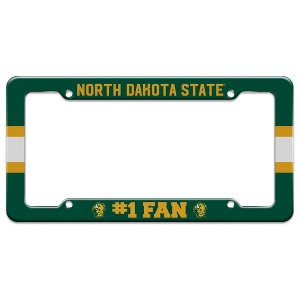 North Dakota State University #1 Fan License Plate Clear Frame - 1 of 4