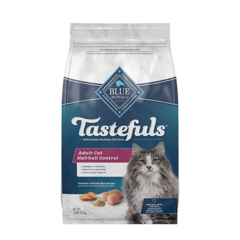 What is the best shop cat food for hairball control