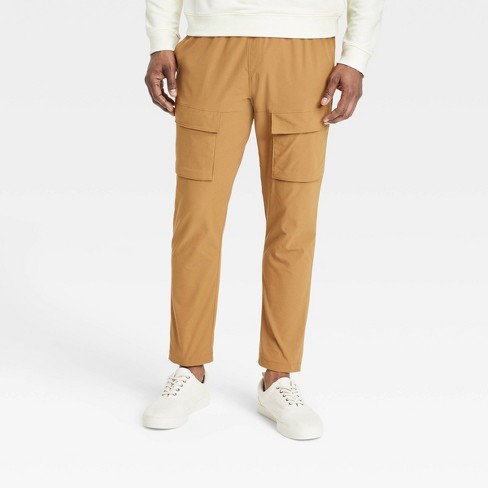 Men's Heavy Waffle Joggers - All In Motion™ Brown L : Target
