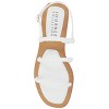 Journee Collection Womens Karrio Buckle Sling Back Flat Sandals - 4 of 4