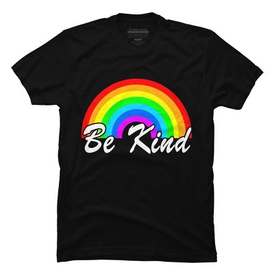 Adult Design By Humans Be Kind Rainbow Autism Awareness By T-Shirt